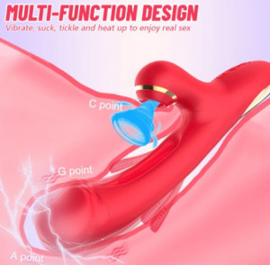 VIBRADOR E ESTIMULADOR FURACÃO II        