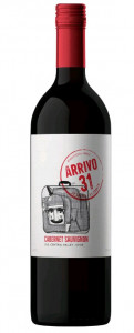 VINHO CHILENO TINTO SECO FINO ARRIVO 31 GARRAFA DE 750ML CABERNET SAUVIGNON