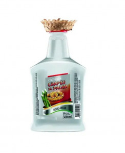 CACHACA CHAPEU PALHA PRATA 500ML