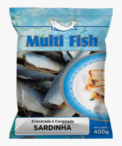 PEIXE SARDINHA LAGE MULTI FISH 400GR