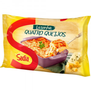 LASANHA CONGELADA SADIA 600GR 4 QUEIJO
