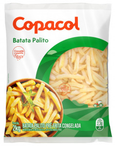 Batata Palito Congelada Copacol 2Kg