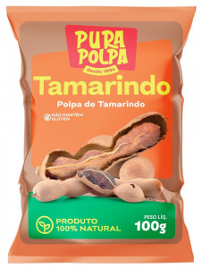 POLPA DE FRUTA PURAPOLPA 100GR TAMARINDO