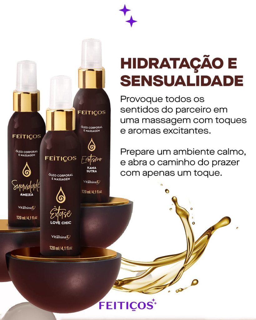 ÓLEO CORPORAL SPRAY LOVE CHIC EXTASE